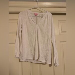 Lilly Pulitzer Meg Resort White Tunic